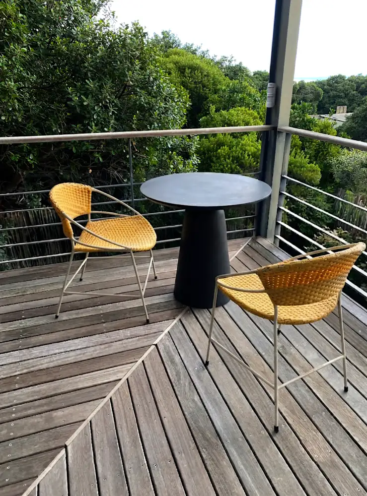 Luxury Airbnb in Noordhoek Balcony