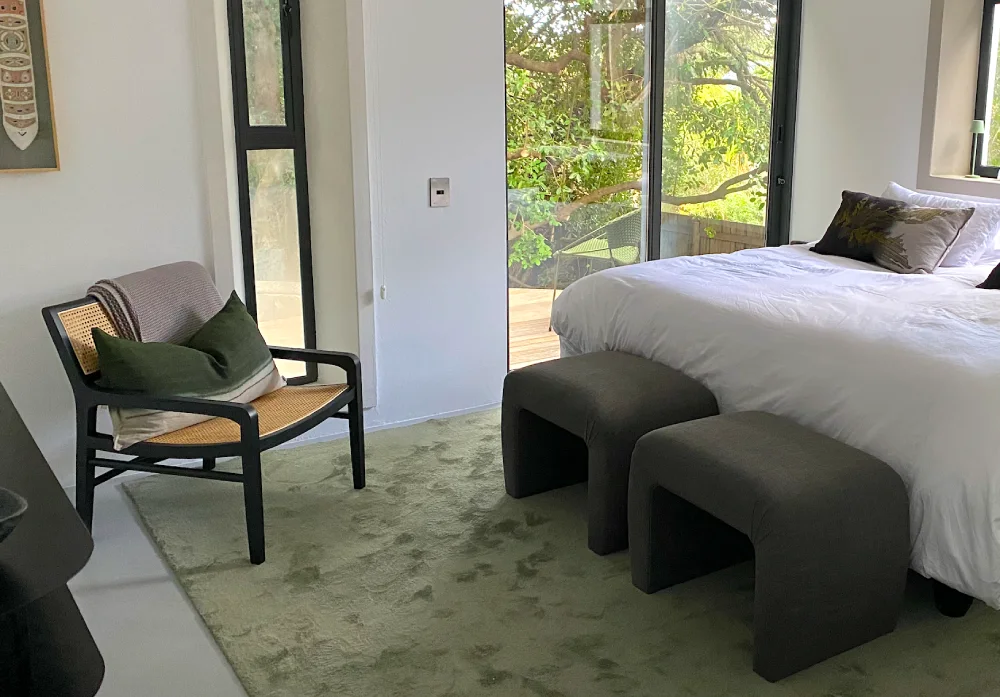 Luxury Airbnb in Noordhoek Bedroom Side View