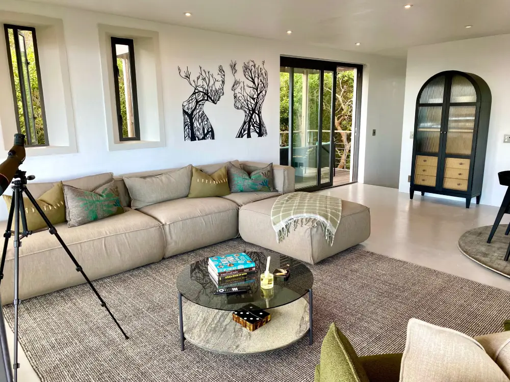 Luxury Airbnb in Noordhoek Lounge
