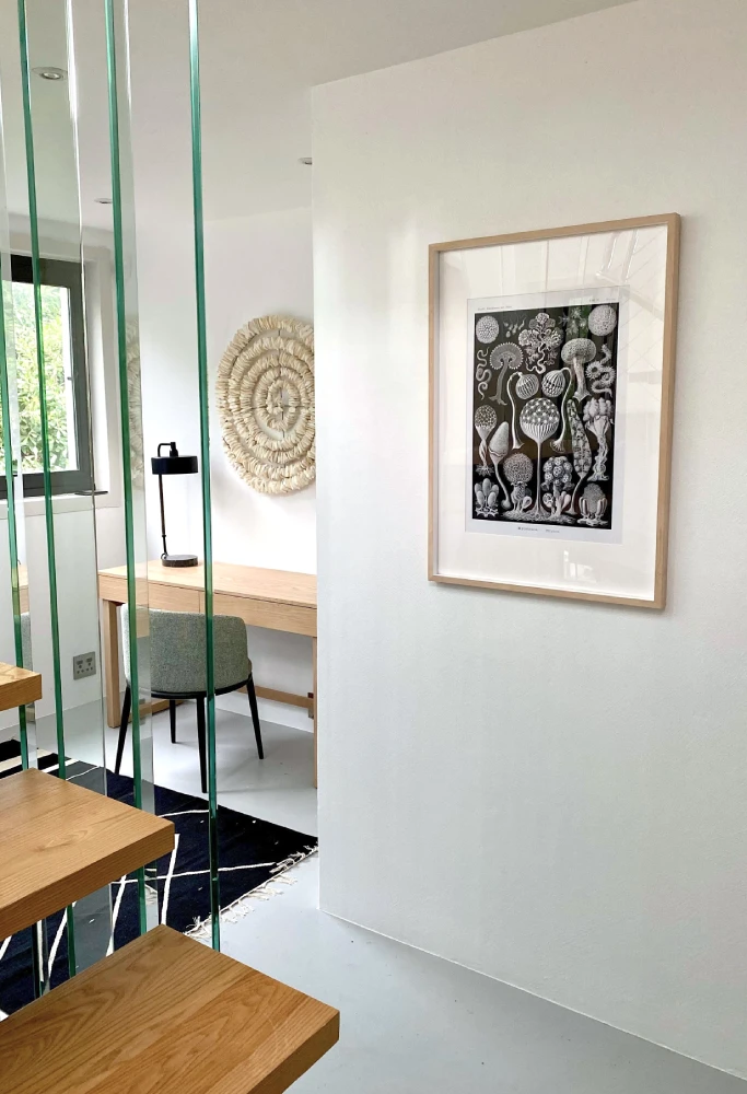 Luxury Airbnb in Noordhoek Study and Work Area